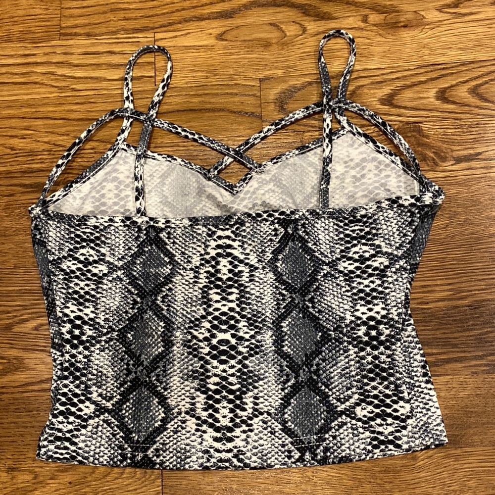 Snake Skin Crop Top - Picture 5 of 5